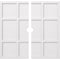 Ekena Millwork Rubik Architectural Grade PVC Contemporary Ceiling Medallion, Two Piece, 40"OD x 3"ID x 14"C x 1"P CMP40RK2-03000 - alternate 1